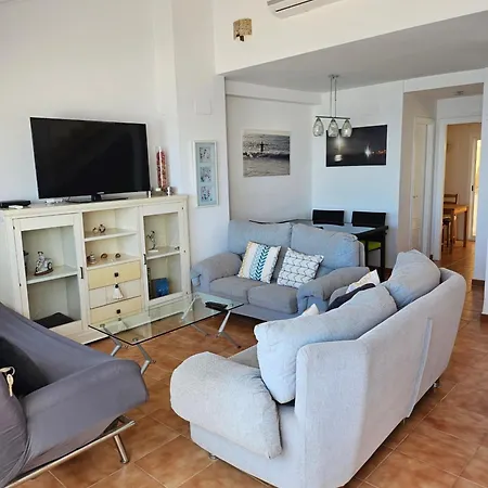 Relajante Casa Luna Semesterbostad Faro de Cullera